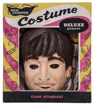 1964 Ben Cooper Costume "The Beatles" John Lennon Costume with Mask in Original Box
